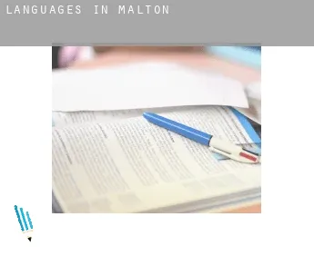 Languages in  Malton