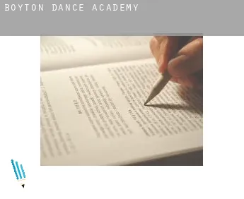 Boyton  dance academy