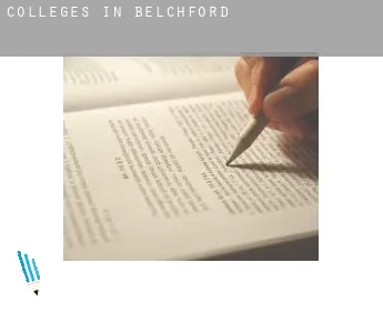 Colleges in  Belchford