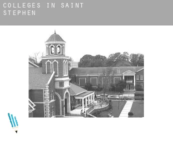 Colleges in  Saint Stephen