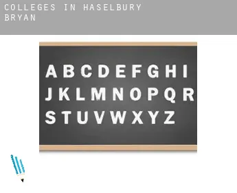 Colleges in  Haselbury Bryan