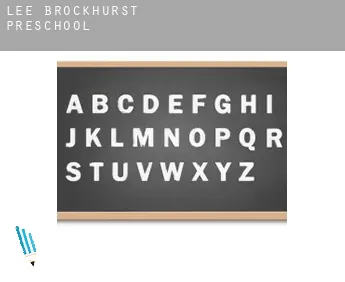 Lee Brockhurst  preschool