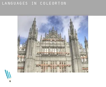 Languages in  Coleorton