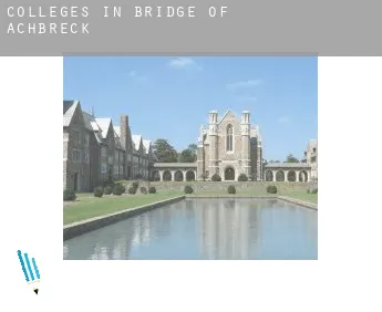 Colleges in  Bridge of Achbreck