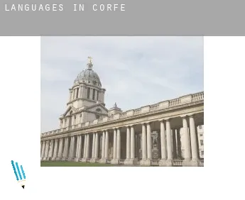Languages in  Corfe