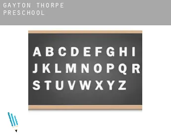 Gayton Thorpe  preschool