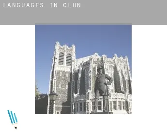 Languages in  Clun