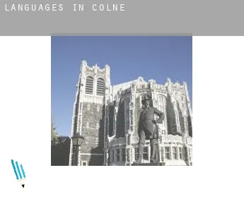 Languages in  Colne