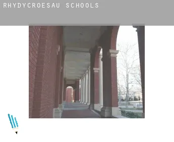 Rhydycroesau  schools