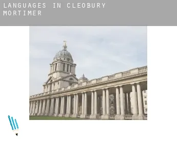 Languages in  Cleobury Mortimer