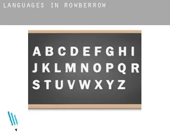 Languages in  Rowberrow