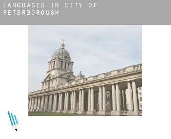 Languages in  City of Peterborough